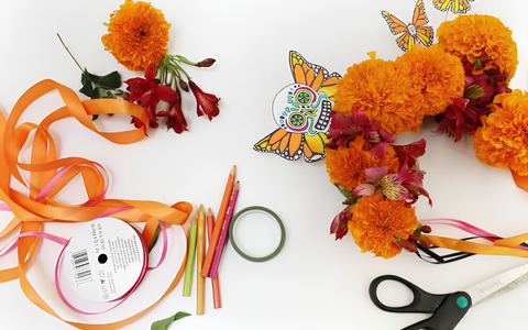 Día de los Muertos Floral Headpiece Workshop